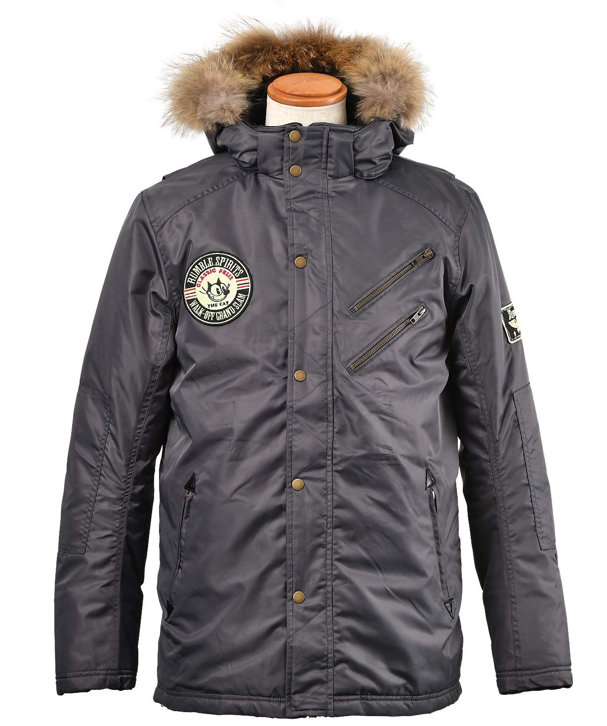 Amazon.co.jp: [ランブル] バイク用ジャケット Felix The Cat  