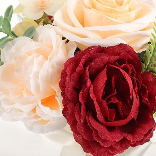 Miniatura 6 de EXCEART Ramo de flores de boda Ramo de flores artificiales Ramo de flores de novia para boda ramo artificial delicado ramo de dama de honor flor de