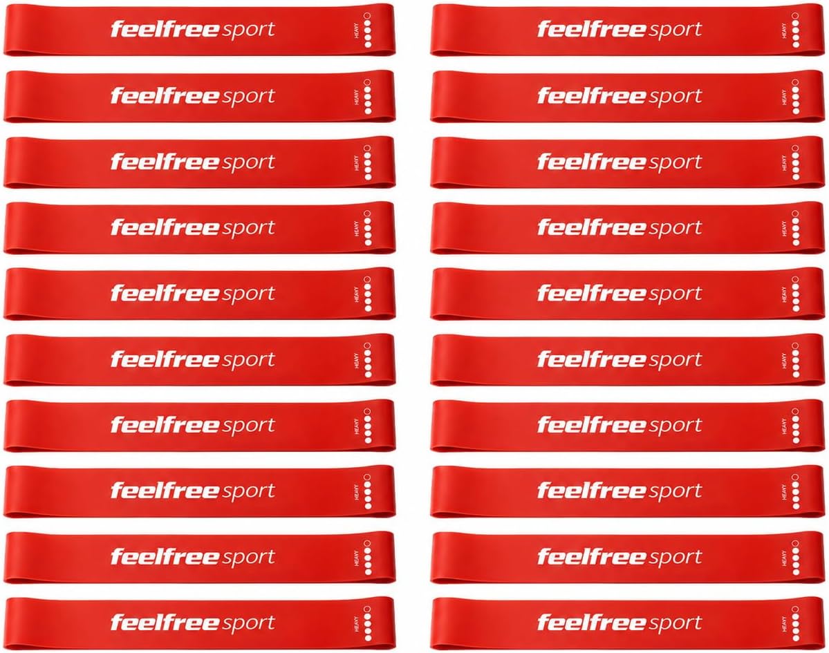 20PCS Loop Resistance Bands Set-Mini Exercise Bands for Strength Training