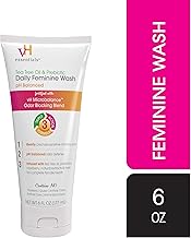 vH essentials Tea Tree Oil & Prebiotic Daily Intimate Feminine Wash – 6 fl oz Tube