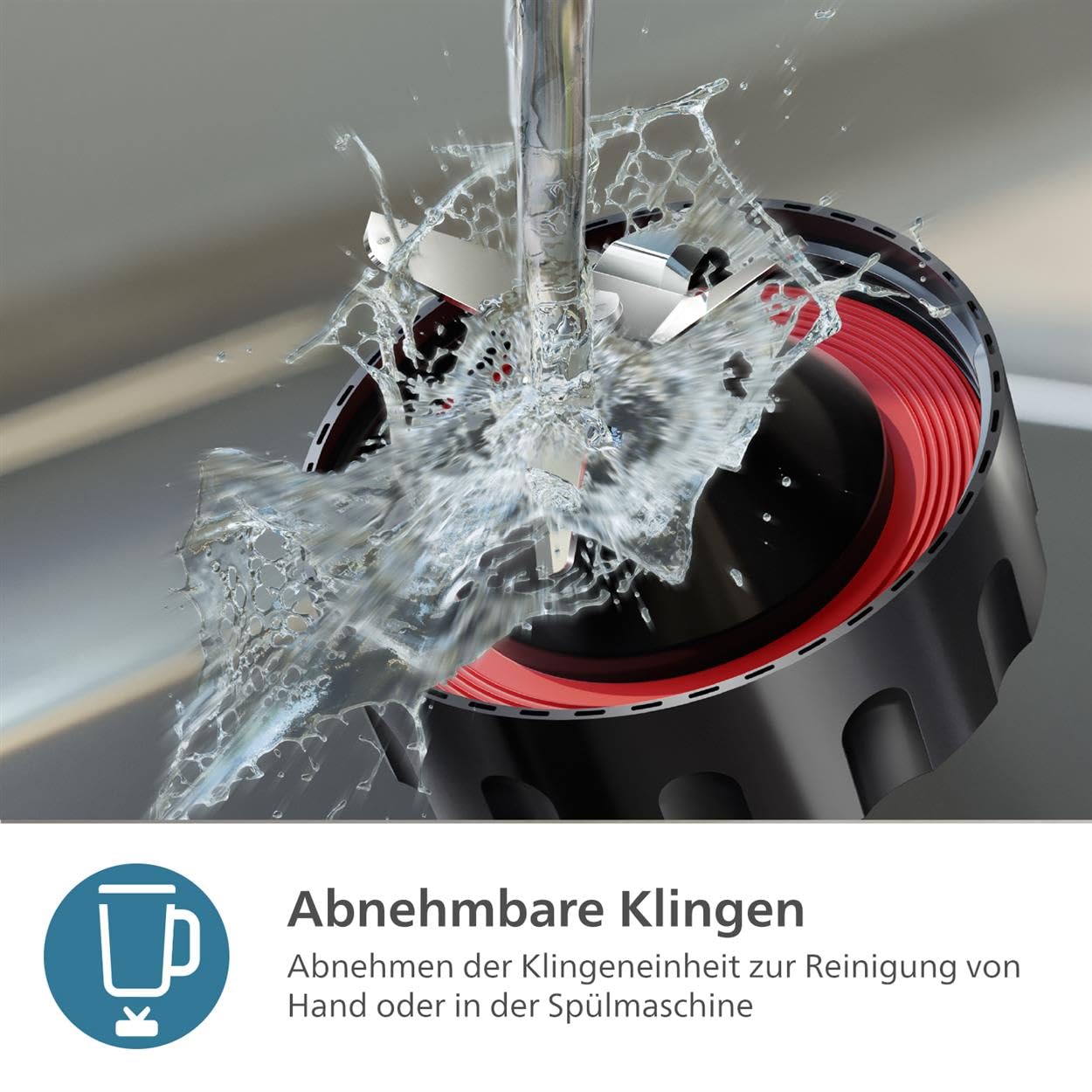 Philips 5000-Serie Standmixer 1200 W 2L ProBlend Plus Schwarz HR3031/00