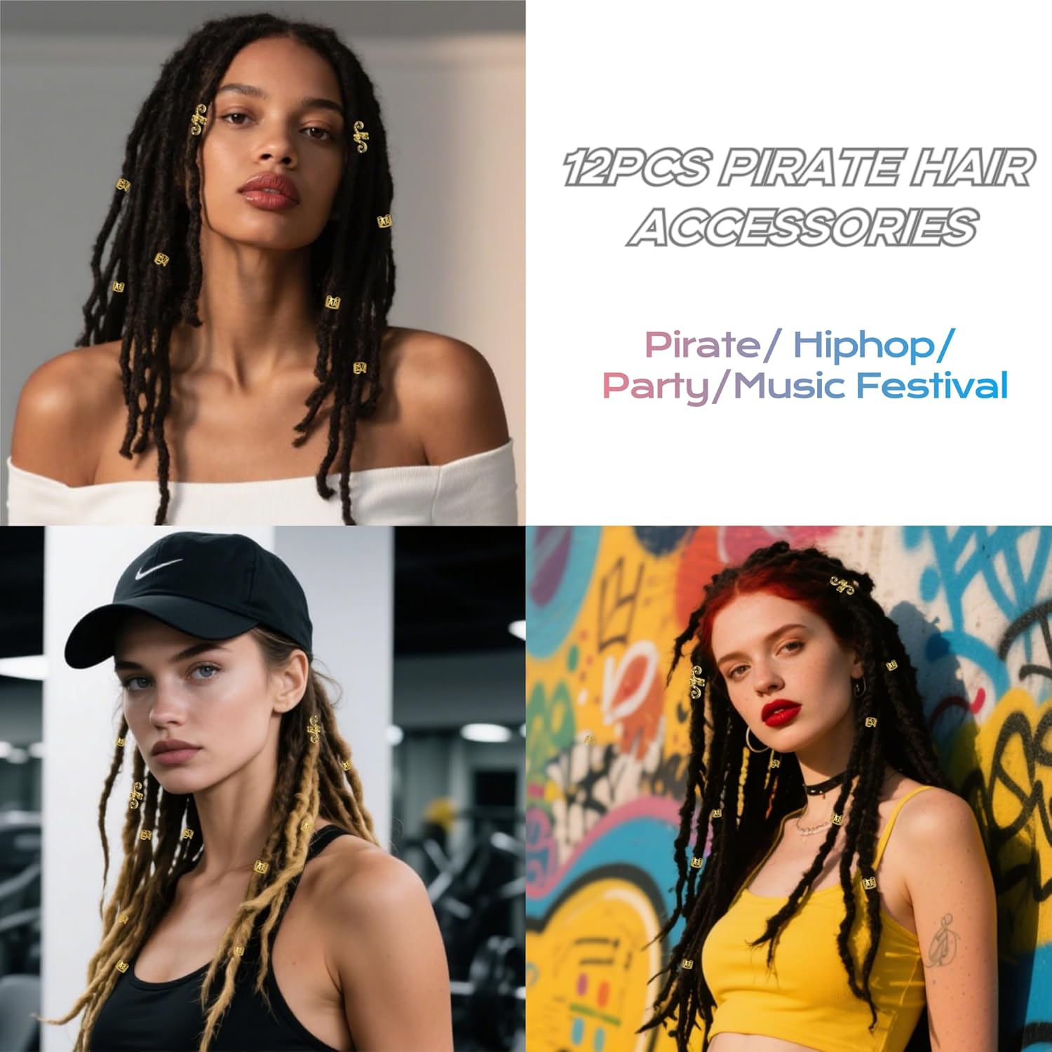 Pirate Costume Women Renaissance Dress with Pirate Accessories Outfit for Halloween Cosplay - Image 6