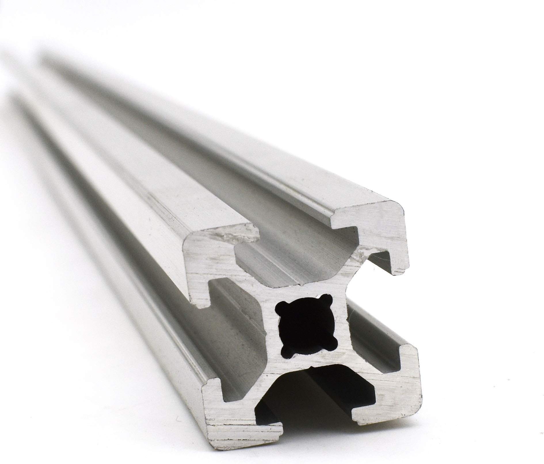 Aluminiumprofil 30x30 Mm B-Typ Nut 8 (leicht) – Silber Eloxiert, 500 Mm Länge, Montage-Systemprofil Mit 4 Offenen Nuten, Ideal Für Konstruktionen Und DIY-Projekte