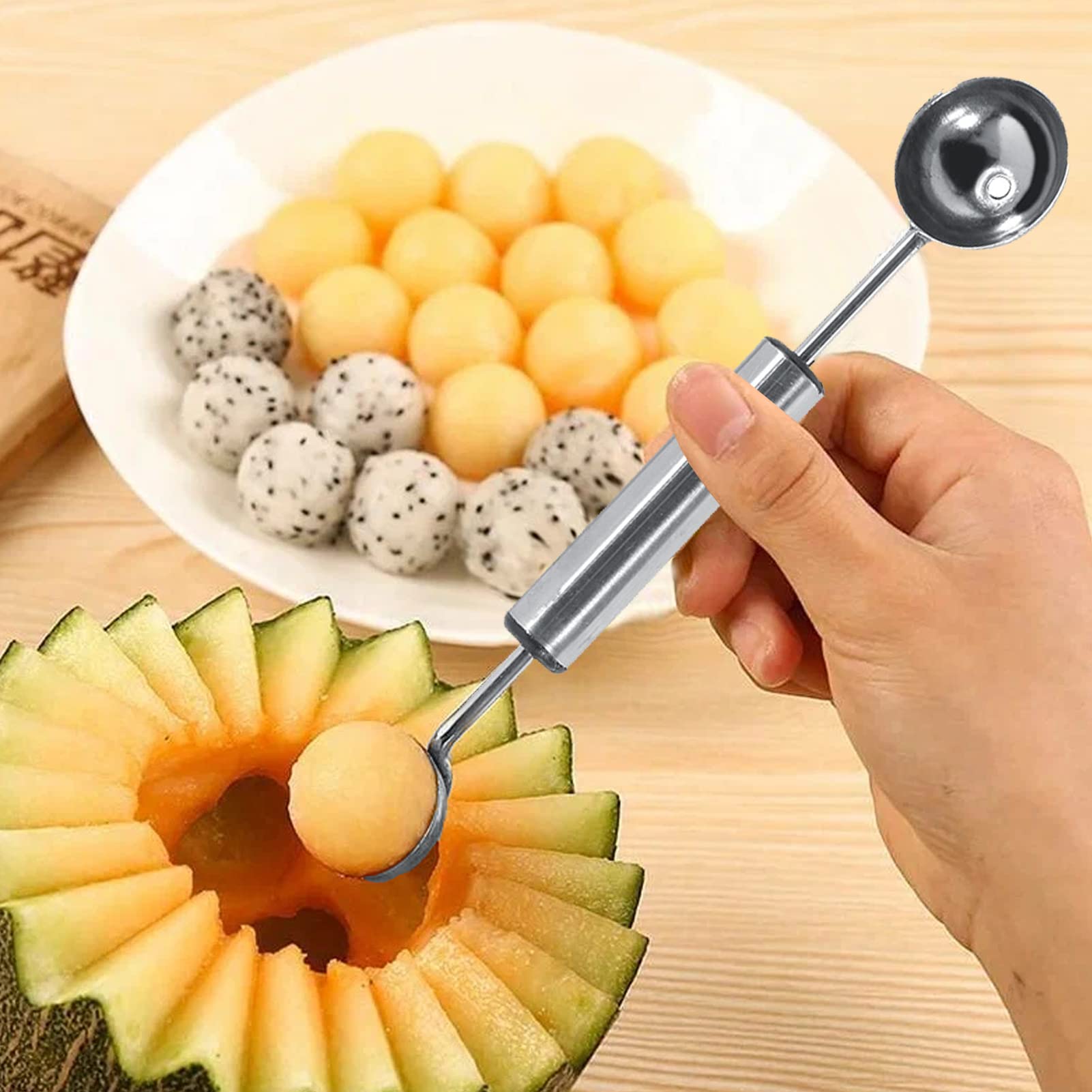 - Juego de 80 cortadores de galletas para cortar frutas y