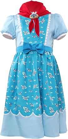 Boomtrader Women Teens Holly Wheeler Cosplay Dress Scarf Costume Halloween Party Holly Wheeler Outfits