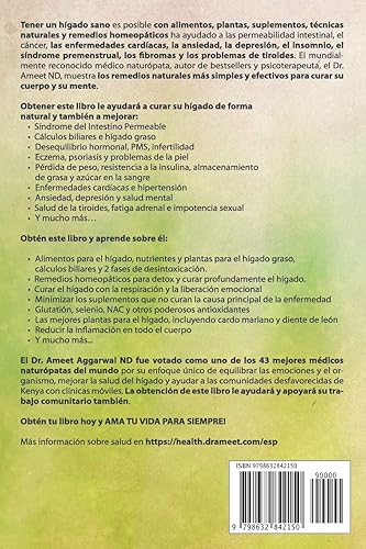 Miniatura 2 de DETOX HEPÁTICO Y CUIDADOS PARA HÍGADO GRASO DIETA, ALIMENTOS Y RECURSOS NATURALES PARA LA SALUD DEL HÍGADO, INTESTINO PERMEABLE, PÉRDIDA DE PESO,