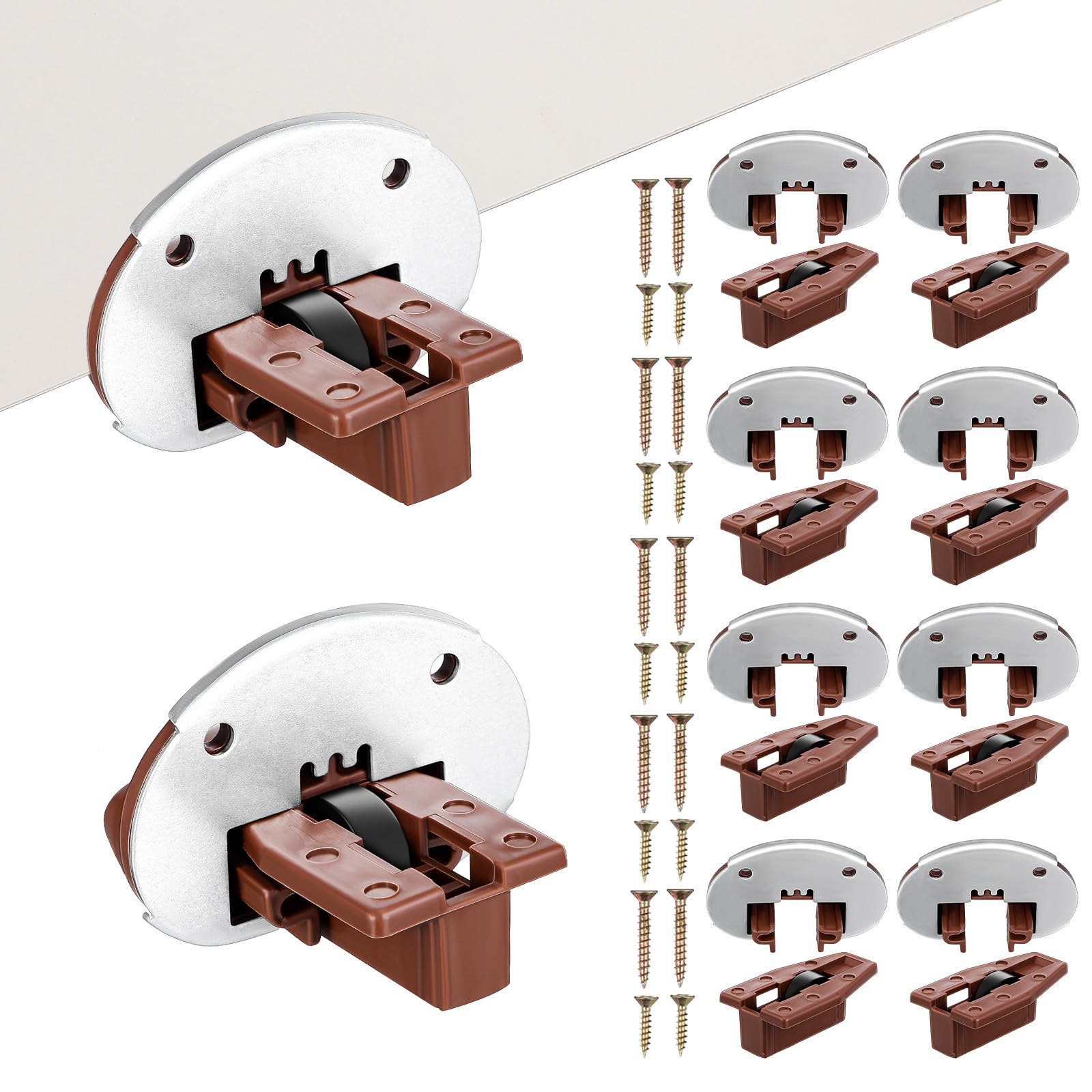 Riel deslizante para cajones y herrajes de plástico y metal para montaje de muebles PLAFOPE