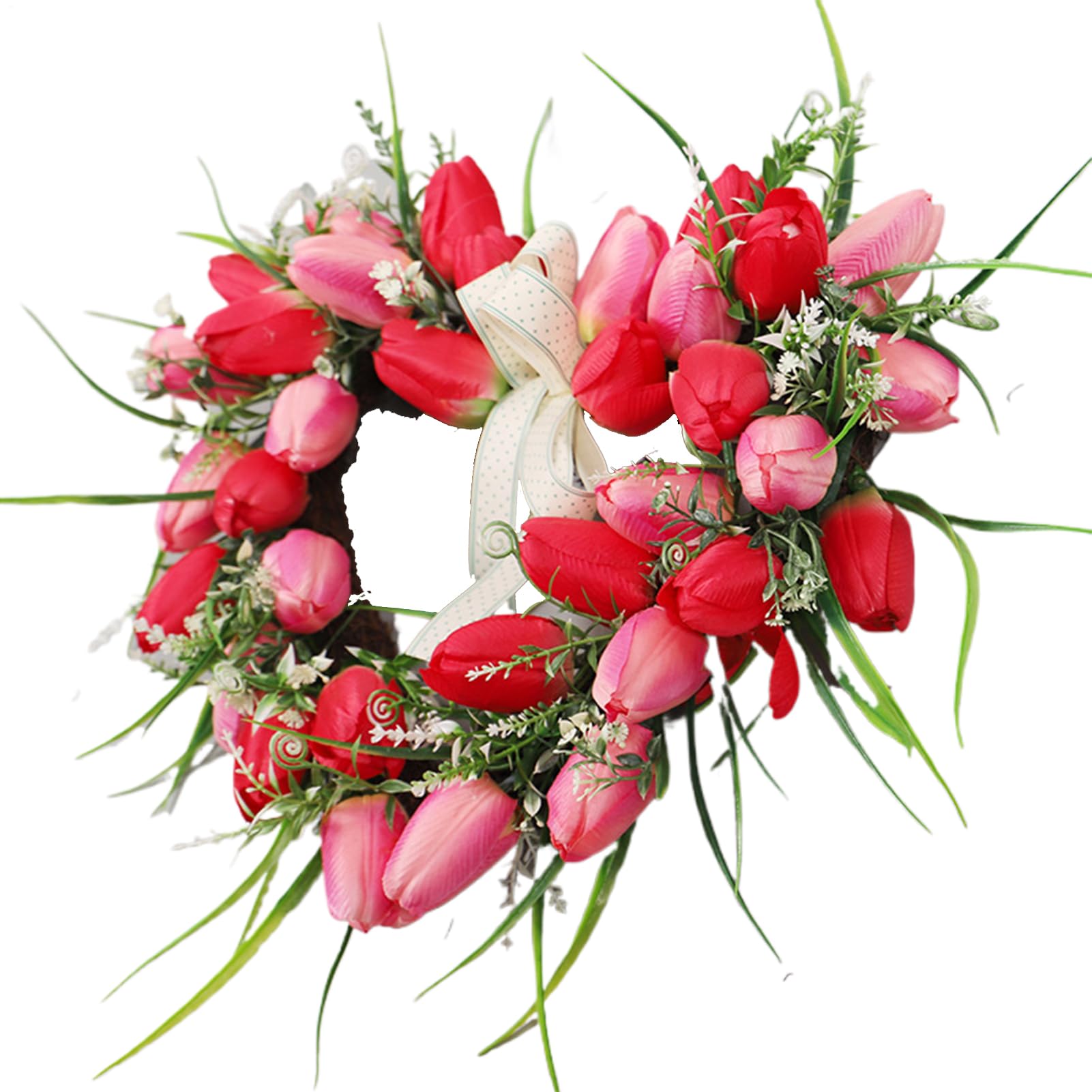 Couronne de Saint-Valentin de 40 cm pour habiller votre porte de porche
