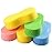 Temede 5-Pack Car Wash Sponges, 9.1 x 4.3 x 2.4 Large Sponges, Extra Thick Foam Kit for All-Purpose Cleaning, Ideal Washing Sponges for Kitchen, Bathroom, Household