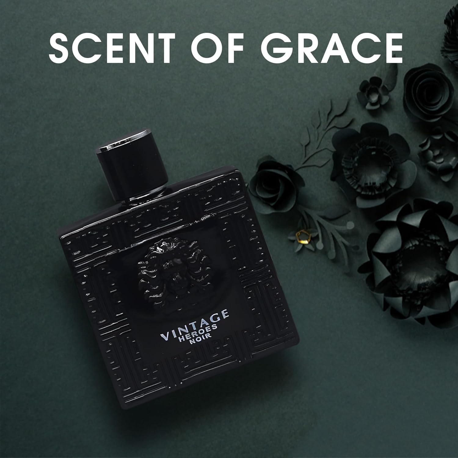 AFLUXE Men's Cologne Vintage Heroes Noir&Red Eau De Toilette for Men-Fresh, Romantic Scent Perfume for Men 3.4 Fl Oz Each Natural Spray For All Skin Daily Used - Image 2