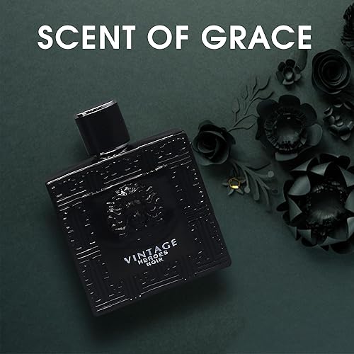 Miniatura 5 de Vintage Heroes Noir & Invincible Combo Colonia para HombreEau de Parfum Natural Spray Notas de Arriba de Manzana Verde y Limón Notas Medias de