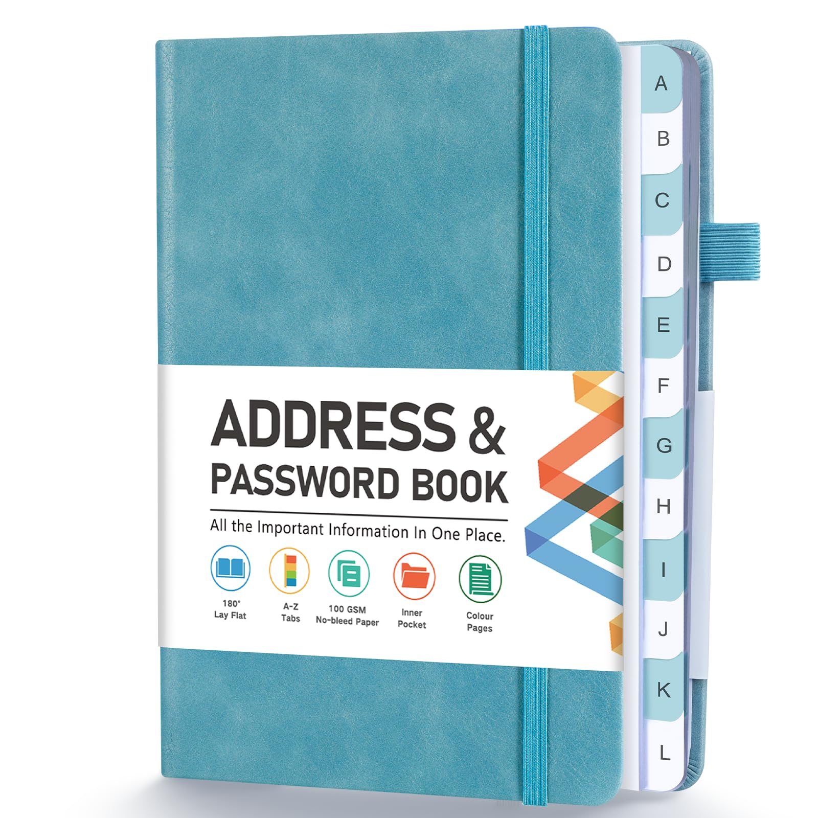 PEPPERMINT ペパーミント アドレス帳 Amazon.com: Address Book, Address and Password Book with