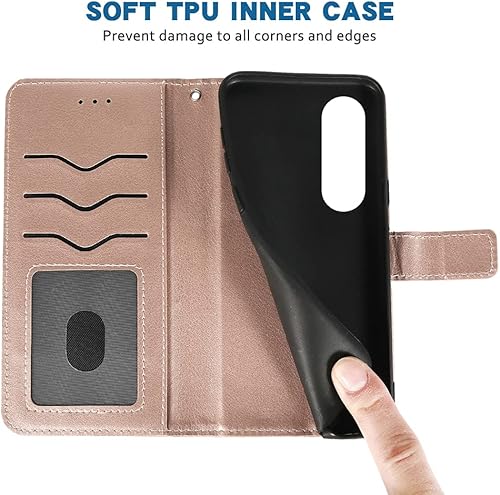 Miniatura 5 de FDCWTSH compatible con xiaomi mi A3 cartera correa correa de muñeca cordón cuero Flip cubierta titular de la tarjeta soporte accesorios celulares