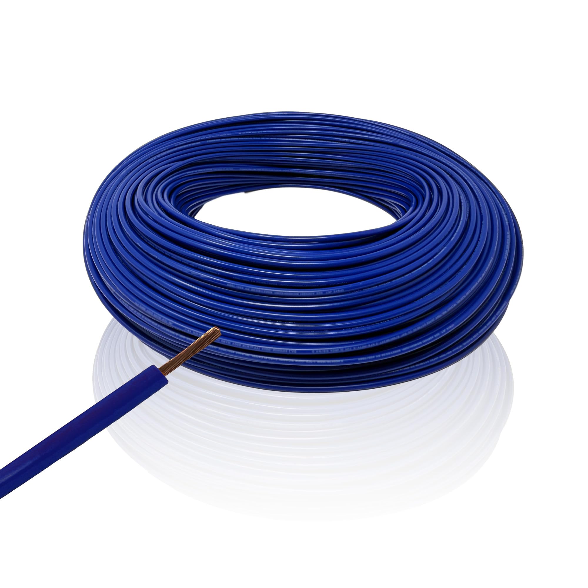ケーブル電線 Amazon.co.jp: MTWケーブル 18AWG 0.75sq 青色1m 【2色から選択可