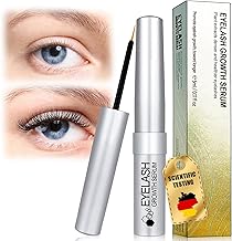 Long Lasting Eyelash Growth Serum, Quality Eyelash Growing Serum, Strengthener and Thickener for Long Lashes, Easy and Fast Application (5ml)