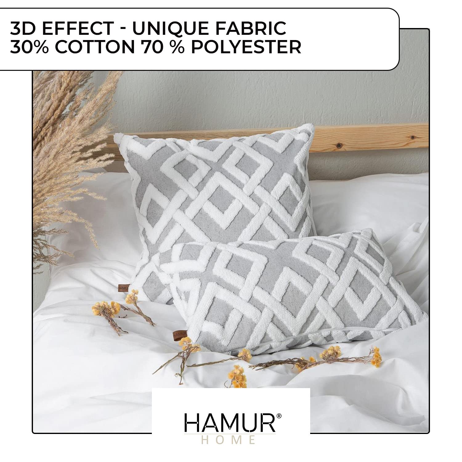 EMEMA Kussenhoezen van Fluweel, Decoratief, Bank, Kussensloop, 4 stuks, Woondecoratie, Woonkamer, Slaapkamer, Bank, 45 x 45 cm, Roze Serie