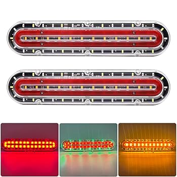 トレーラー　LEDテール&バックランプ&流れるウインカー Amazon | Ygmylandbb LED トラック テール ランプ 24v