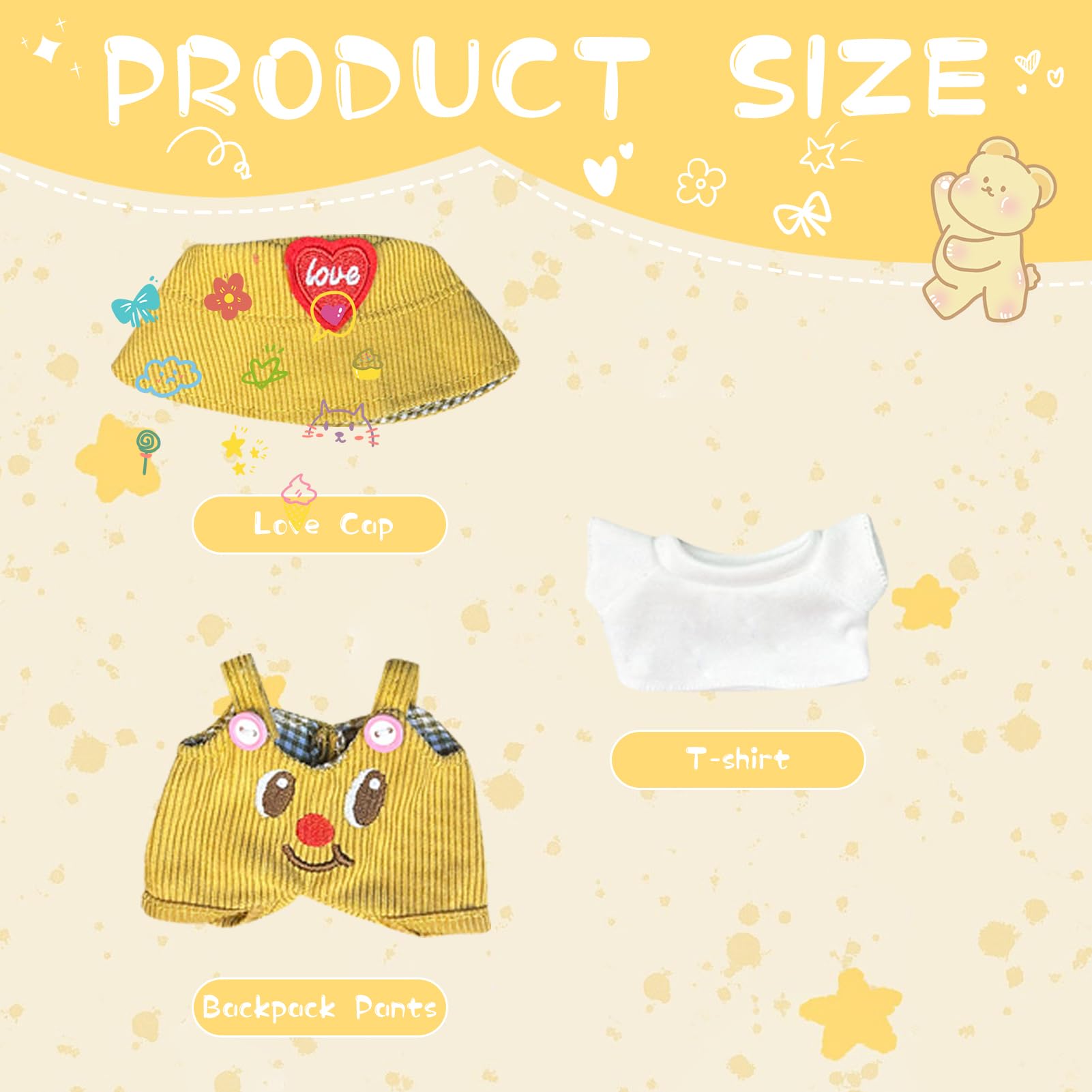 Magliette Personalizzate Per Bambole 15-17 Cm - Abbigliamento Con Testo E Logo Su Misura Per Collezionisti