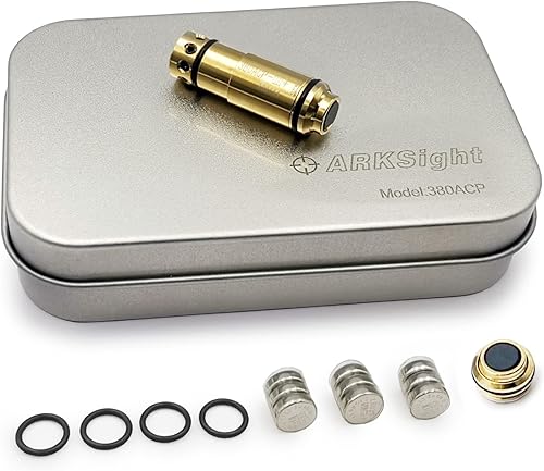 Cartucho de entrenamiento de fuego seco de 0.354 in38ACP40S y W45ACP Tapa a presión integrada para entrenador de fuego seco, bala de haz de punto