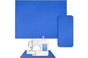 2 Piece Sewing Machine Mat Set: Muffling and No-Slip Mats for Reduced...