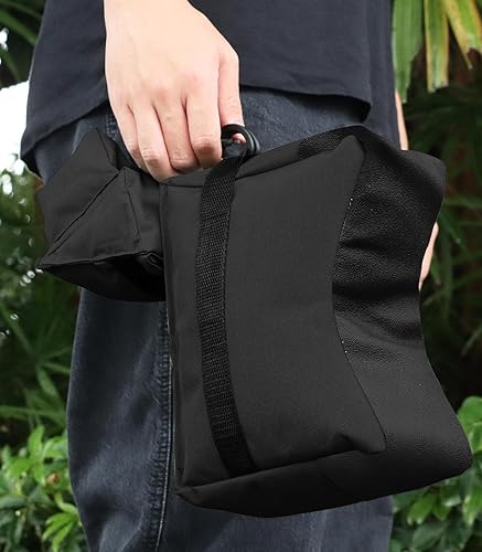 Miniatura 6 de Bolsas de descanso con relleno de dos piezas para deportes de objetivo Soporte delantero y trasero para tiro de campo