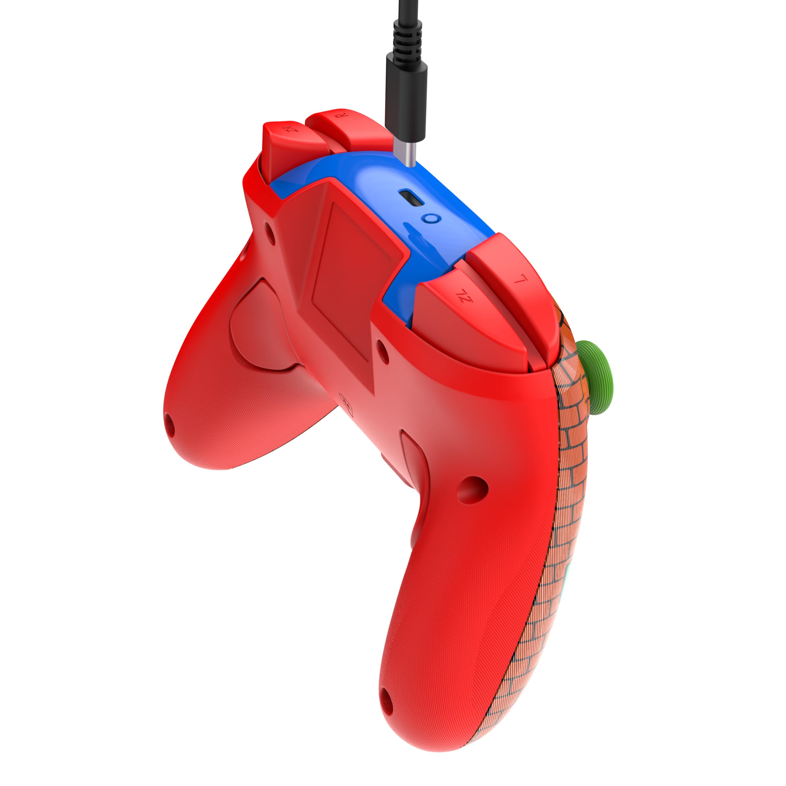 Turtle Beach Rematch Mario Bricks Controller da gaming wireless per Nintendo Switch. Funziona anche con Nintendo Switch 2 - Pulsante C non disponibile.
