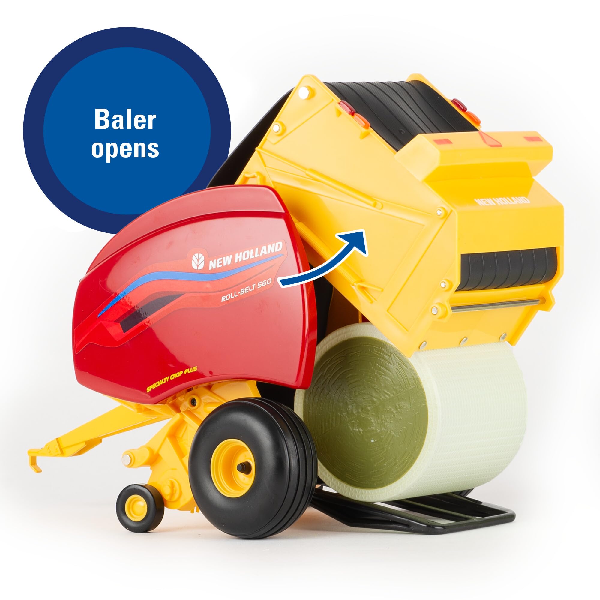 Marketplace : Tracteur avec presse NEW HOLLAND Roll-Belt 560