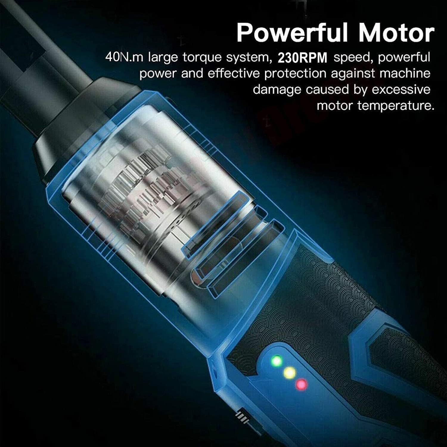 QiMu Cordless Electric Ratchet Wrench Set, Cordless Ratchet Right Angle Wrench,3/8" 12V Power Ratchet Tool Kit with 2 x 1500mAh Lithium-Ion Battery,7 sockets and Charger : Tools & Home Improvement