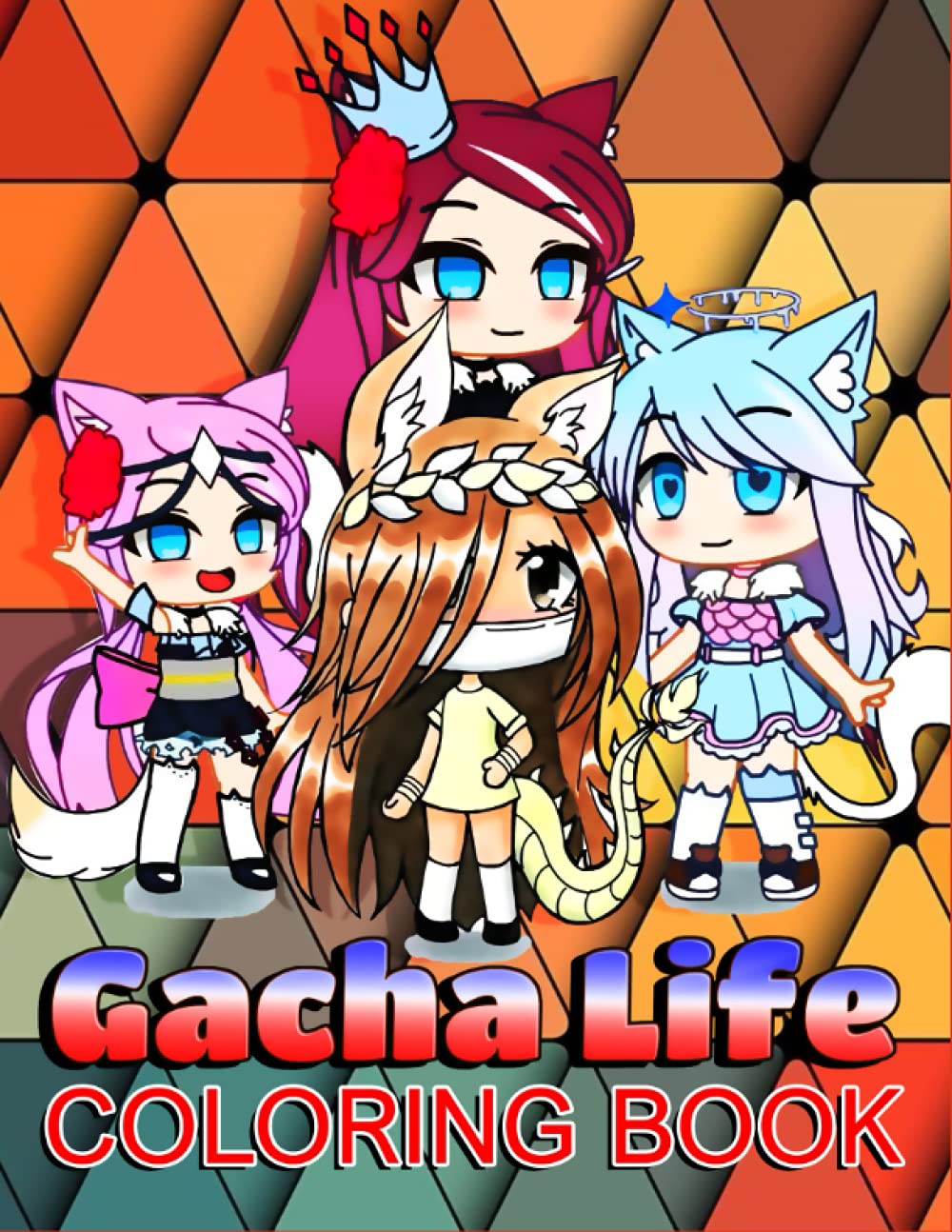 Buy Gacha Life Coloring book not only for adults but also suitable for