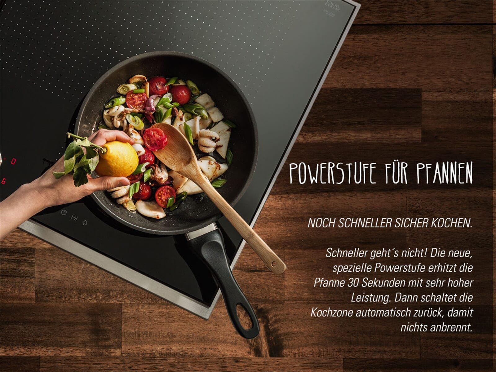 Neff T68PT6QX0 Induktionskochfeld N70 / 80 cm / Autarkes Kochfeld / TwistPad / FlexInduktion / PowerMove / PowerTransfer / Home Connect / Glaskeramik / flächenbündig / Schwarz