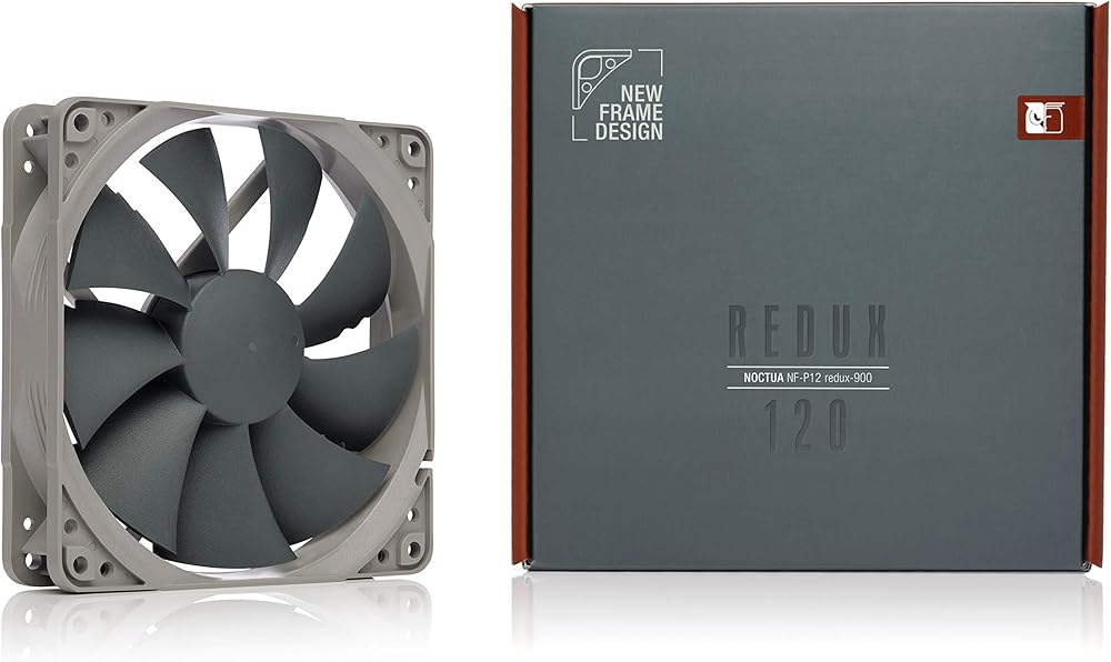 Noctua NF-P12 redux-900, Ultra Quiet Silent Fan, 3-Pin, 900 RPM thumbnail 4