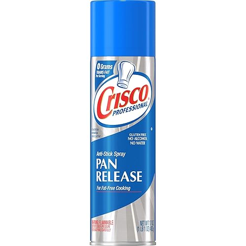 Crisco Original, No-Stick Professional Cooking Spray, 17 Oz, 6Count