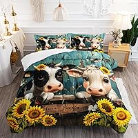 Vista 10 de Juego de edredón de unicornio para niñas, juego de ropa de cama de mariposa, juego de edredón de arco iris, tamaño individual con 1 edredón y 2