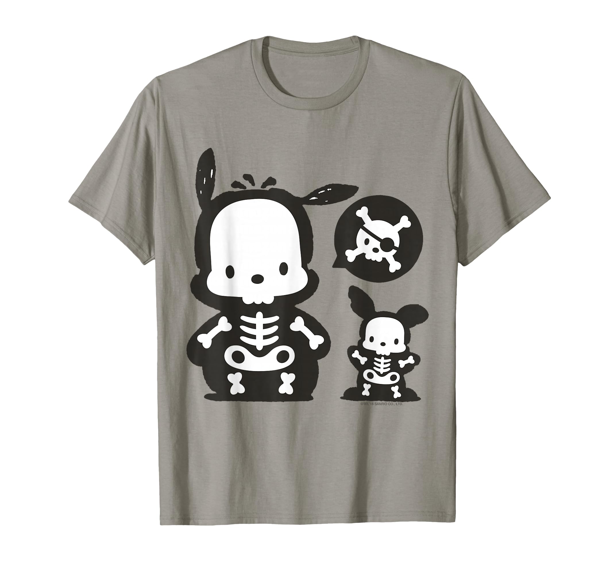 Pochacco Skeleton Halloween Tee Shirt T-Shirt