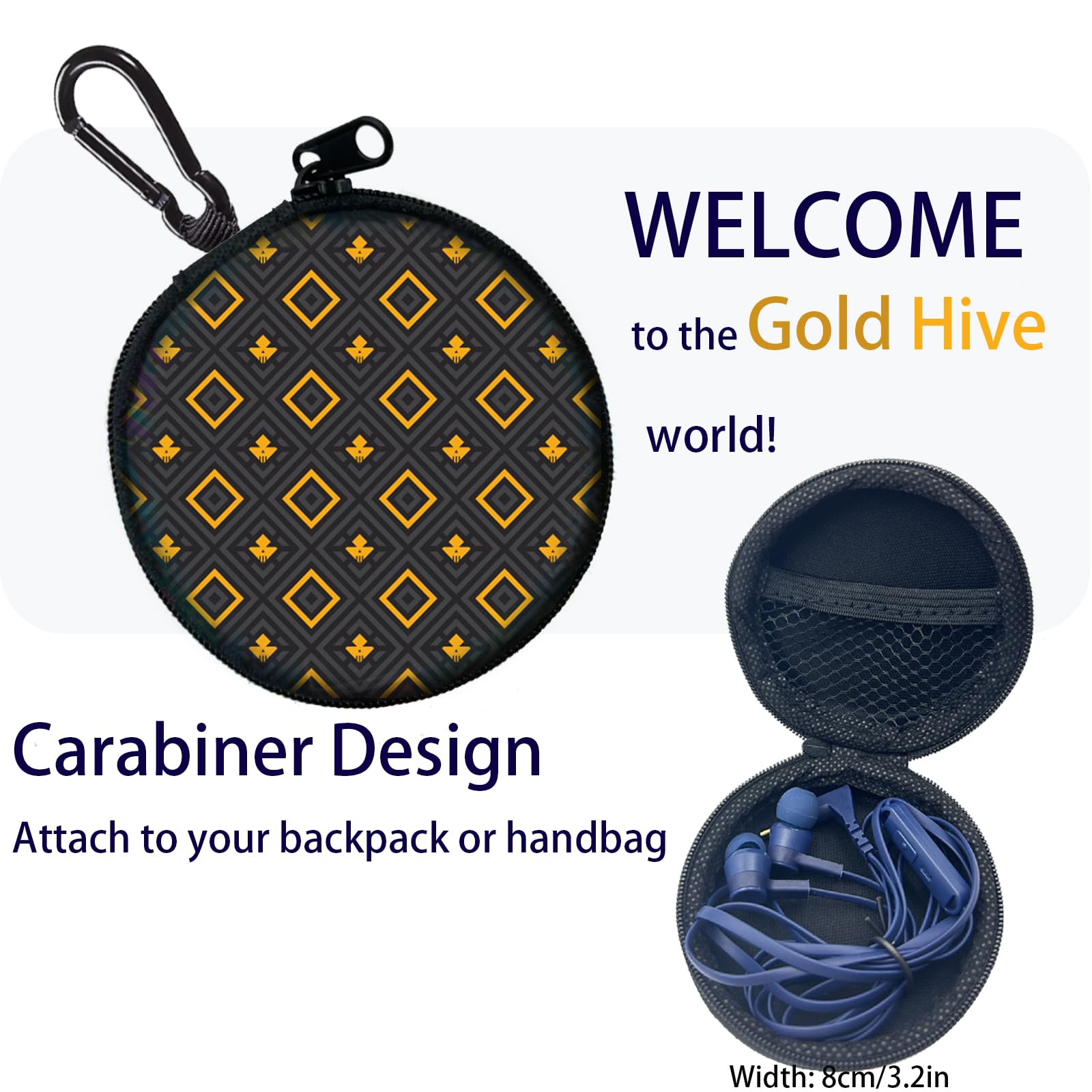 Auriculares para niños para la escuela con funda, auriculares con cable con almohadillas pequeñas, auriculares intrauditivos con micrófono, funda de transporte y mosquetón, auriculares para