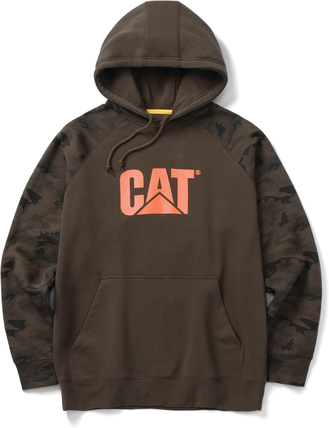 CAT Men's 1050024 Colorblock Raglan Hooded Sweatshirt