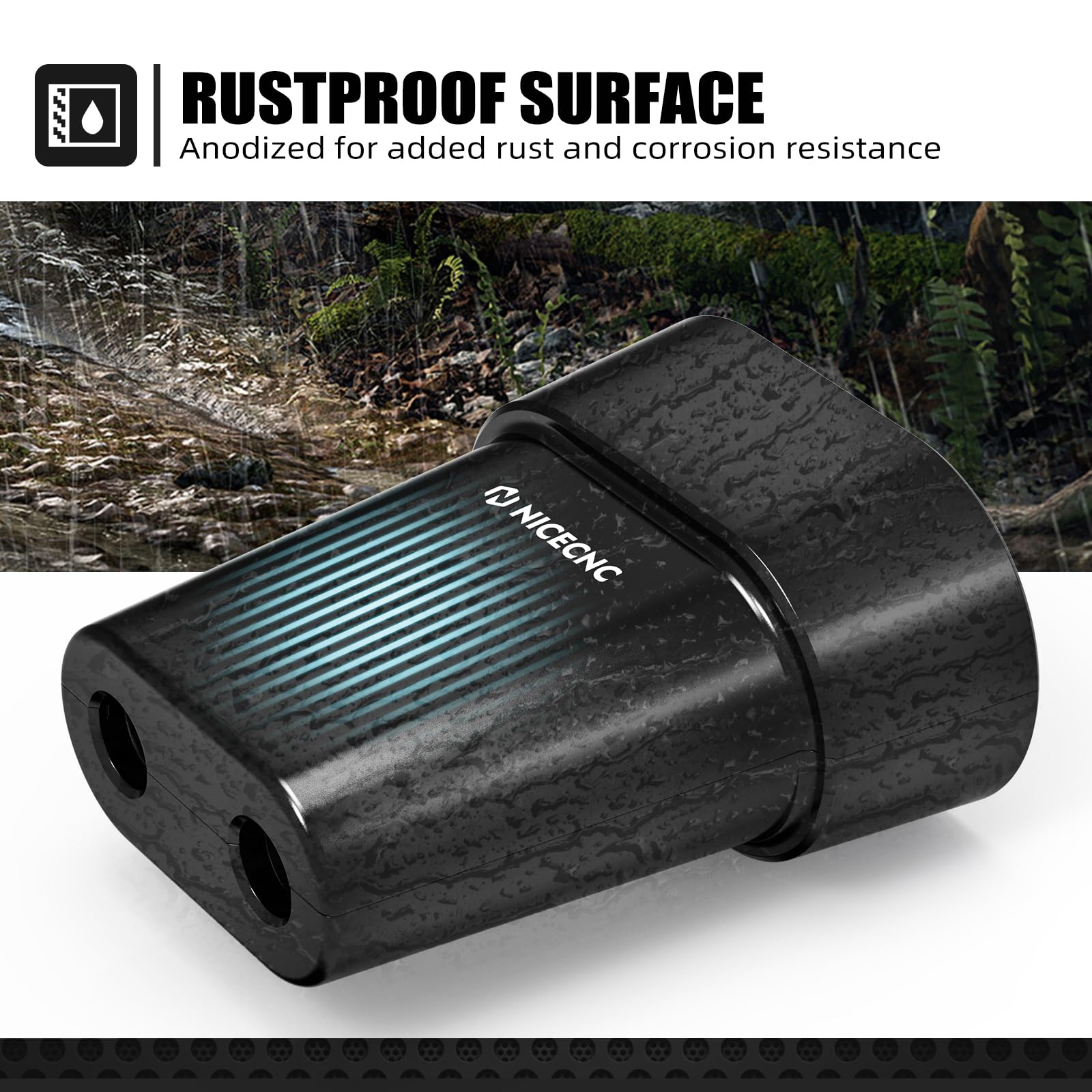 NICECNC Protezione per cavo acceleratore compatibile con KTM 125-450 XC/SX/XCF/SXF 2023-2025, compatibile con Husqvarna ES 350/500 2024-2025, vedi montaggio
