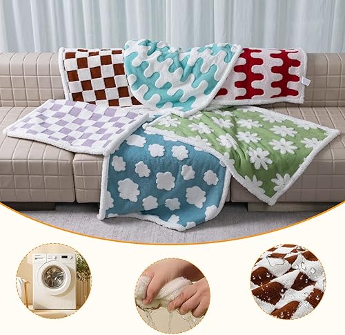 Miniatura 8 de Manta impermeable para mascotas, funda de cama para perro, sofá, elegante manta de jacquard para mascotas, para cachorros, gatos, lavable,