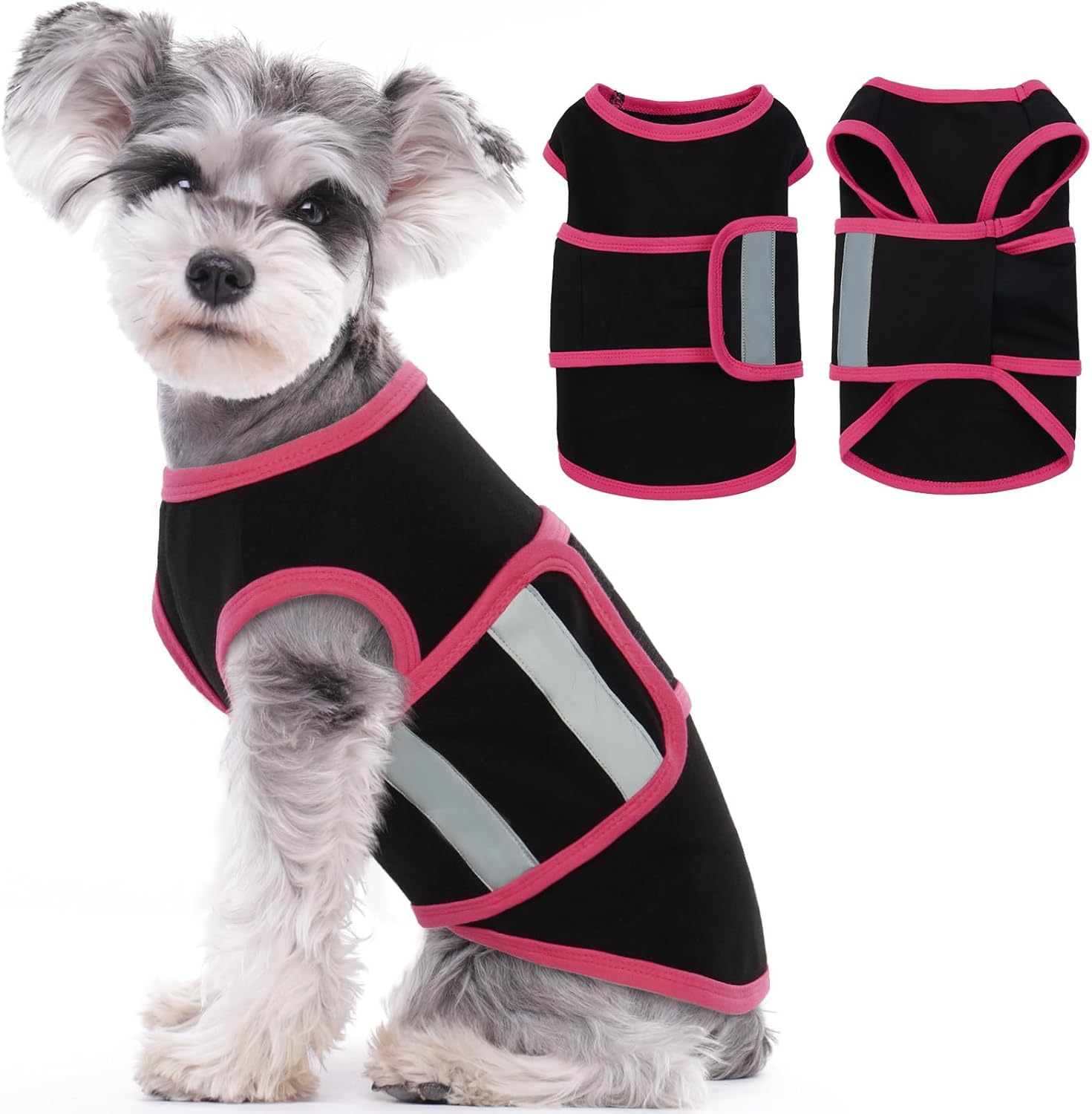Kuoser Calming Vest for Dogs, Relieving Dog Calming Coat, Reflective