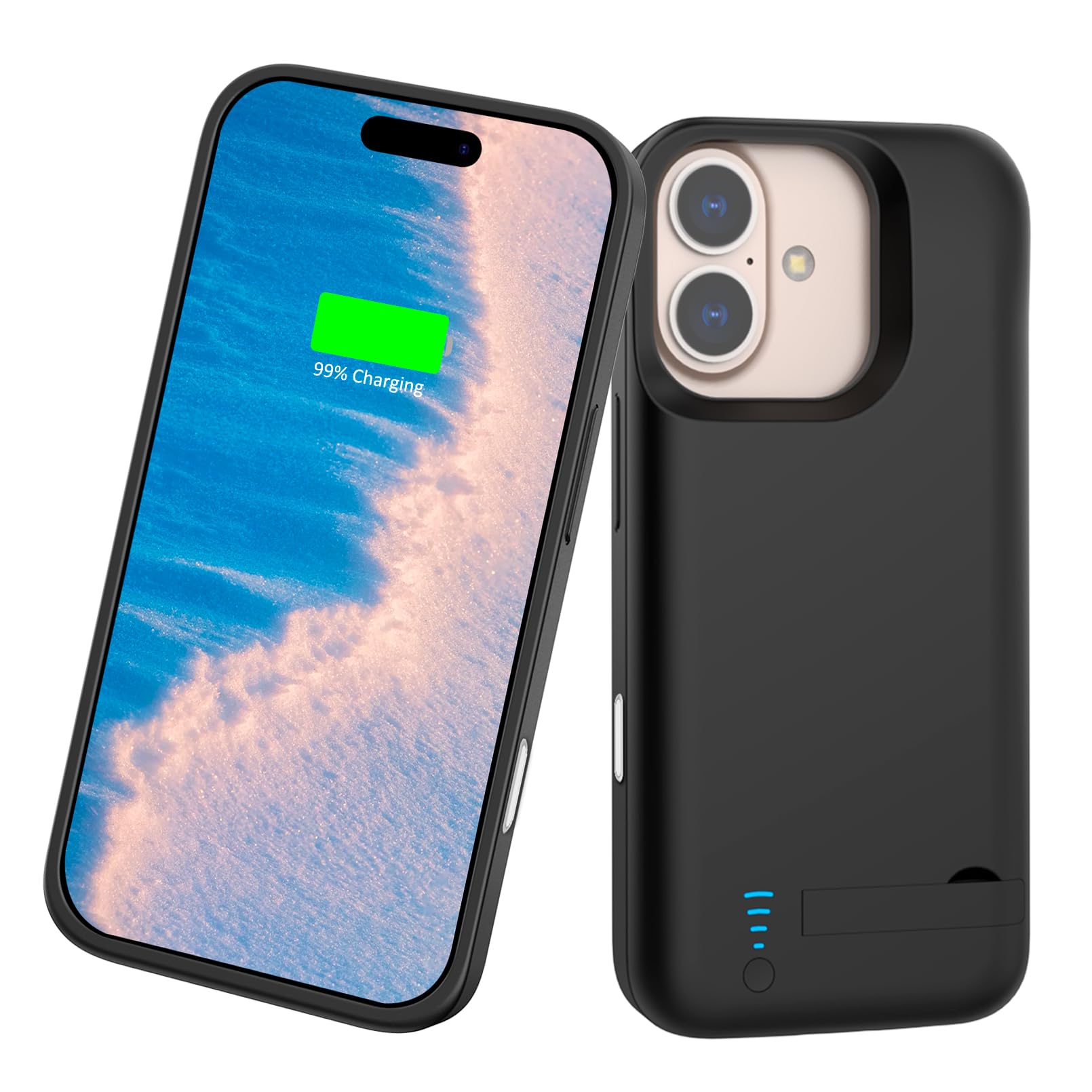 Amazon | DOKYW iPhone 16対応バッテリー内蔵ケース 6000mah