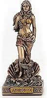 Veronese Design Aphrodite Goddess of Beauty Mini Figurine - Hand-Painted Polyresin Greek Mythology Collectible Statue