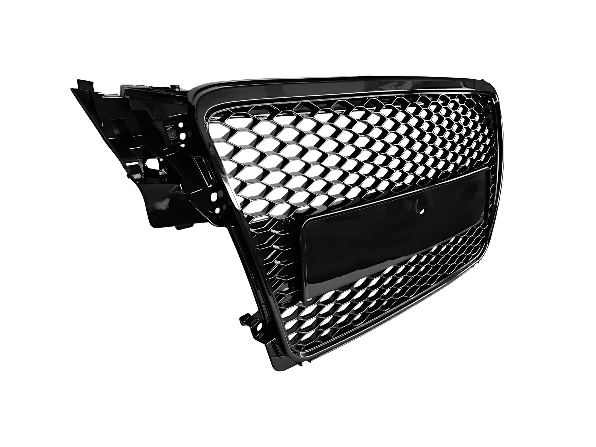 Griglia Anteriore Maschera Calandra Nido Ape Nero Lucido Compatibile con A4 B8 8K 07-12