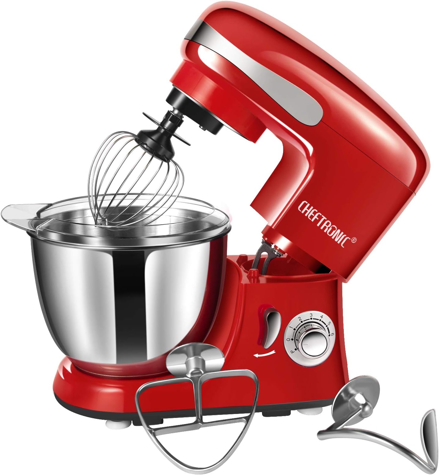 Stand Mixers Tilt-head Kitchen Electric Dough Mixer for Household 120V/350W 4.2qt Stainless Steel Bowl