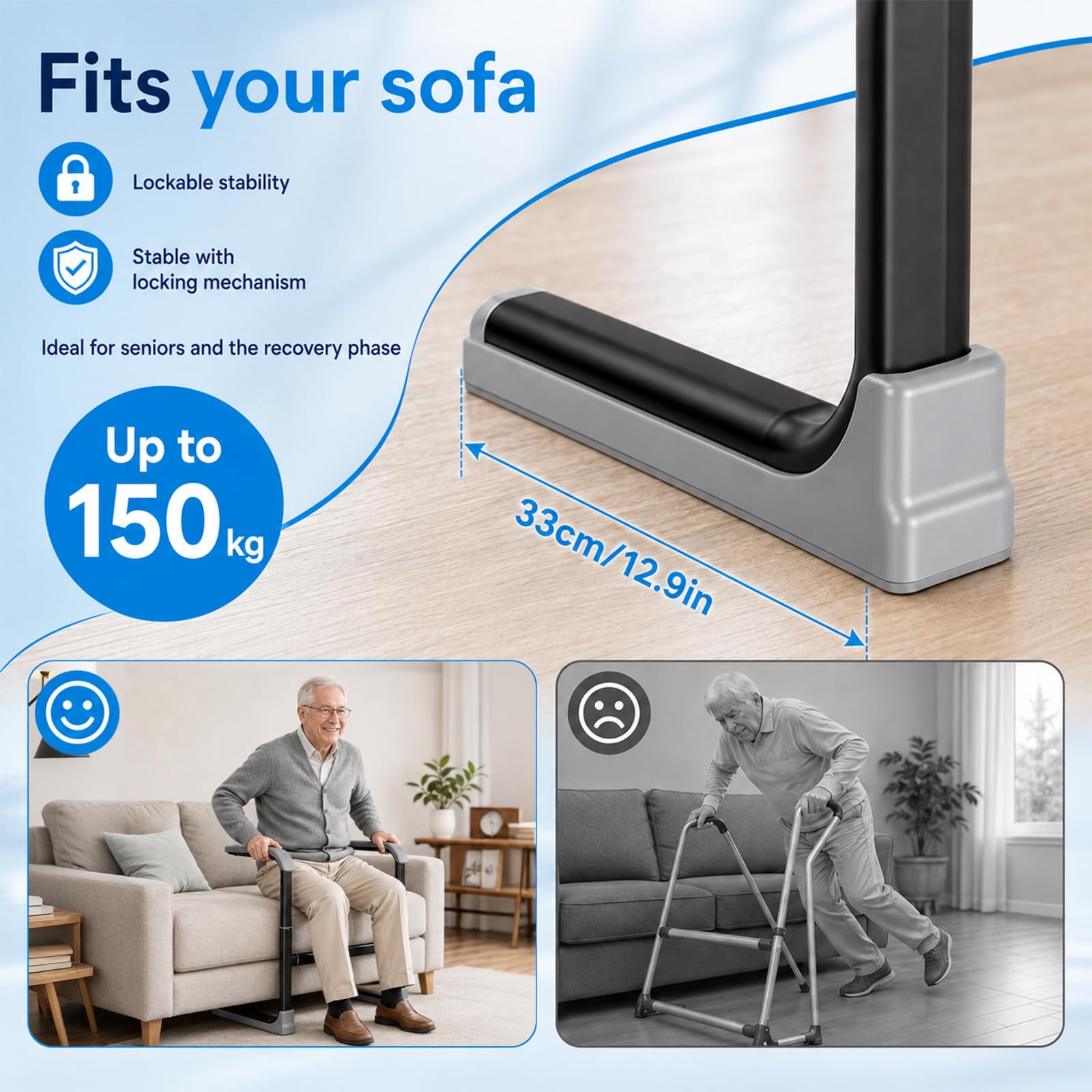 Aufstehhilfe Sofa für Senioren