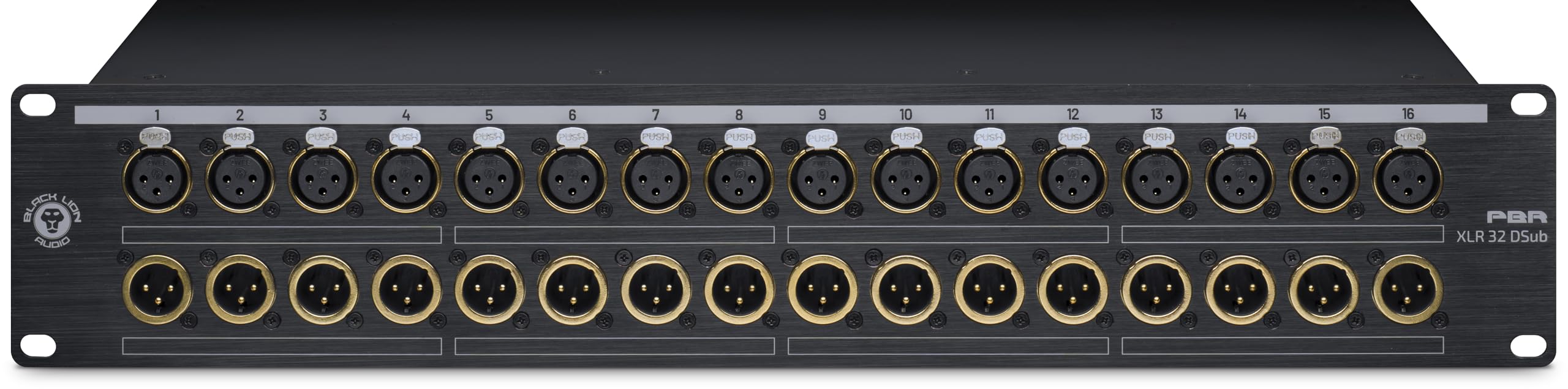 Amazon | Black Lion Audio PBR XLR 32 D-sub Patchbay | PA