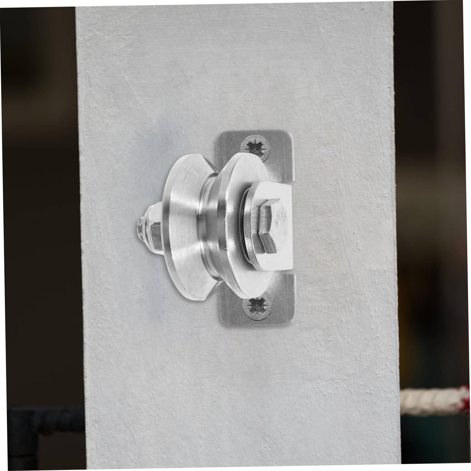 Pulegge per Cavi in Acciaio Inossidabile 48mm con Cuscinetti Interni V-shape per Porte Scorrevoli, Funzionamento Regolare e Installazione Facile 2 Pezzi