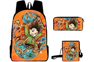 Gon and Killua Backpack: The Perfect Companion for Anime Enthusiasts
