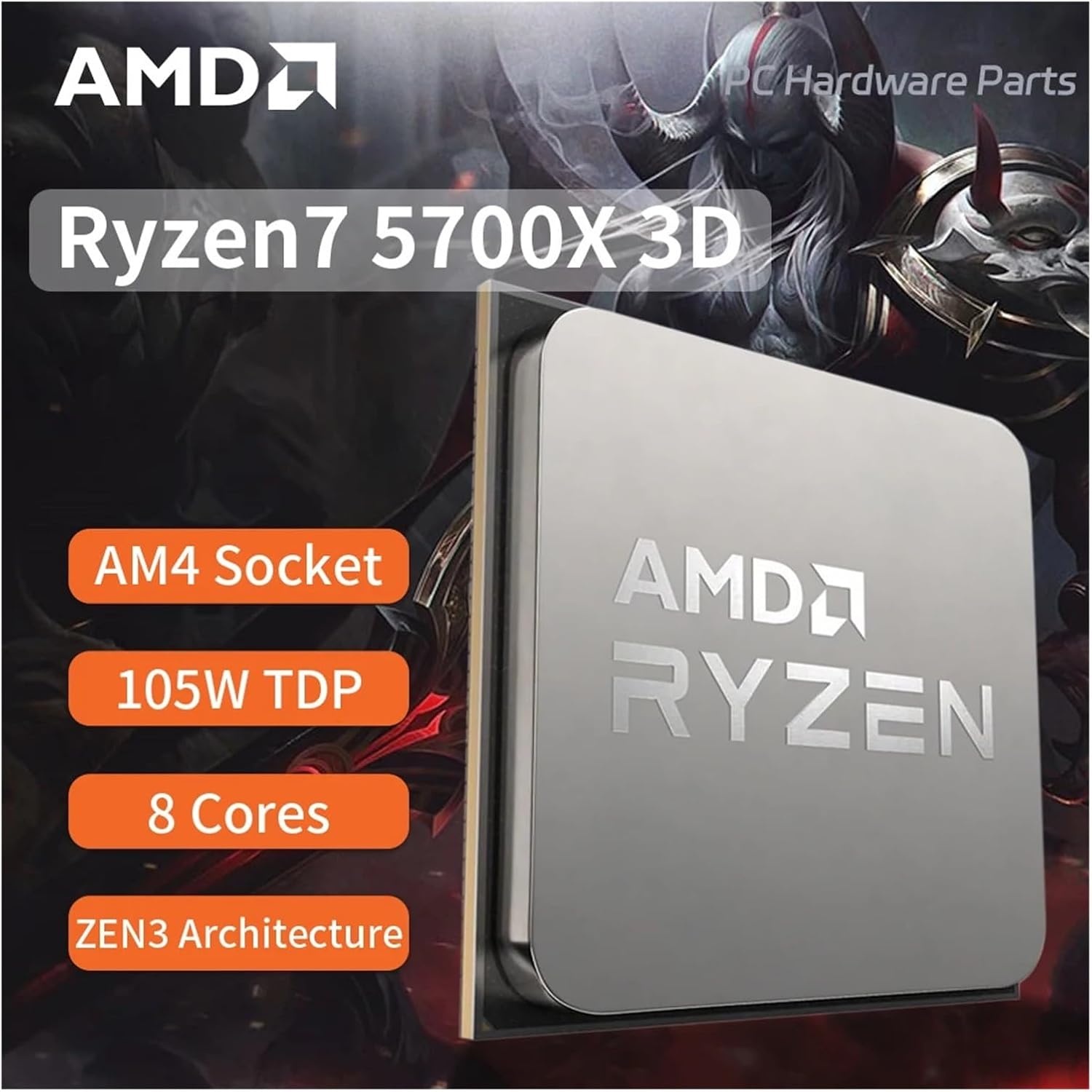 AMD Ryzen 5700x3d CPU R7 5000 Serie Core 16 Philippines Ubuy