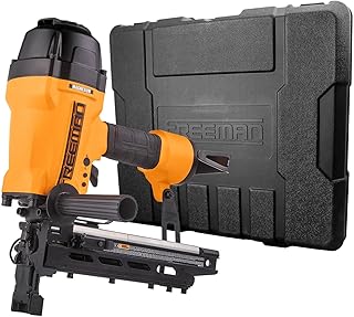 Freeman G2FS9 2nd Generation Pneumatic 9-Gauge 2" Fencing Stapler with Case, T-Handle, Adjustable Metal Belt Hook, and 1/4" NPT Air Connector