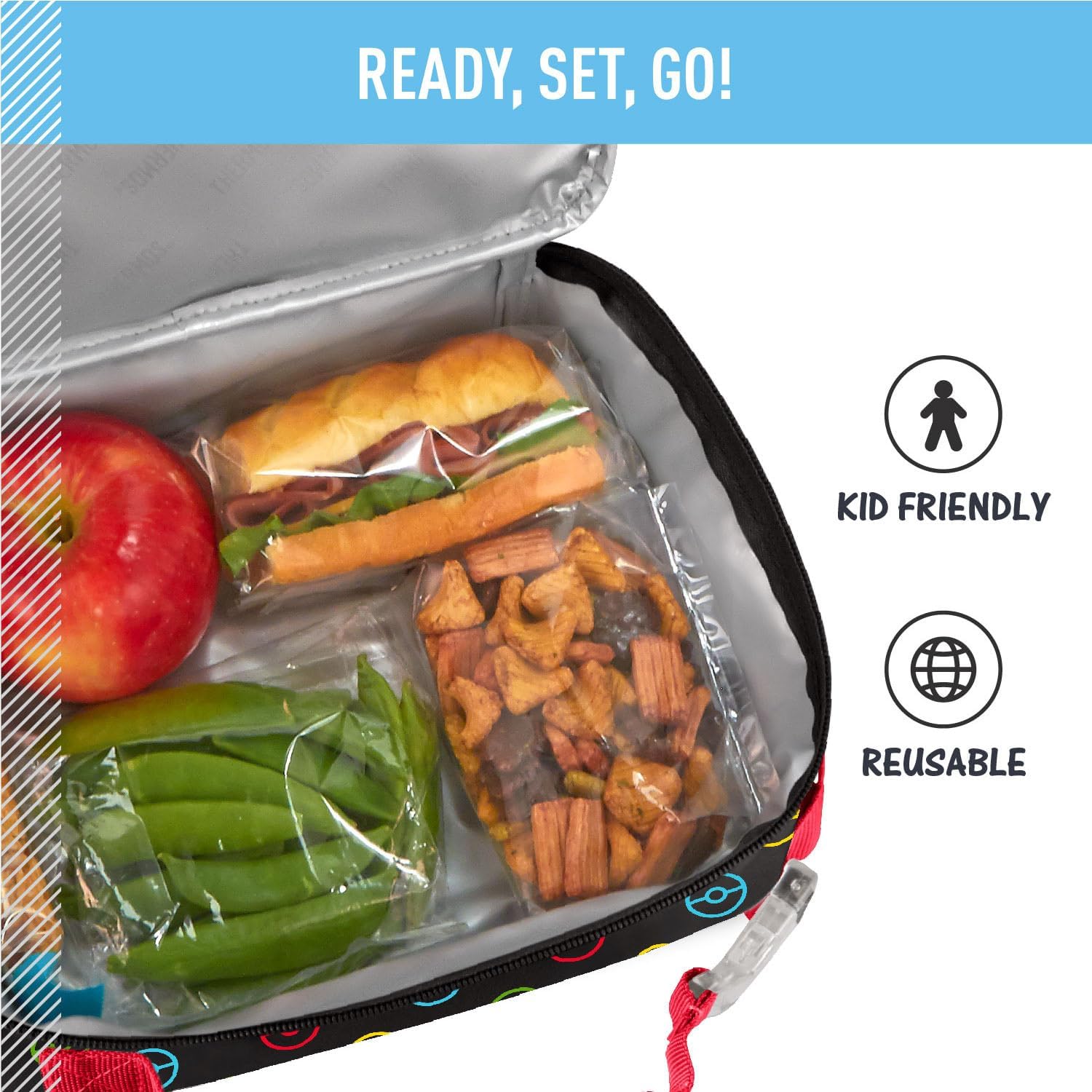 Thermos Kids Soft Lunch Box Pokemon